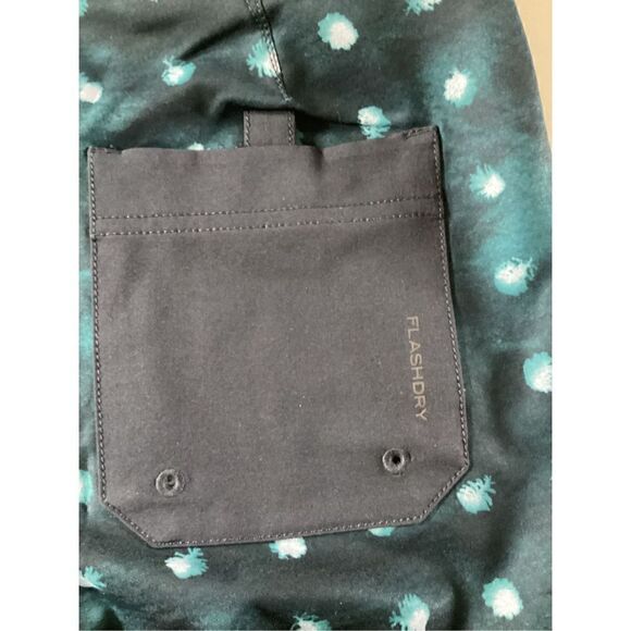 The North Face Board Shorts Flash Dry Swim Trunks Sz 33  Abstract Navy - Picture 7 of 8